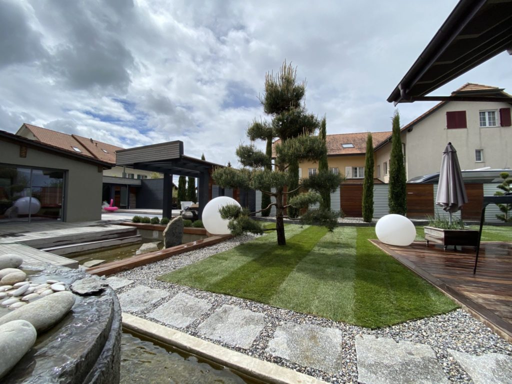 Aménagements extérieurs d'un jardin privatif Cleanup Espaces Verts — free download