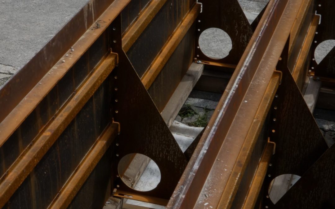 Murs en Acier Corten – Saint Sulpice